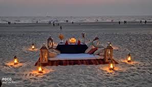 Beachside Candle Dinner