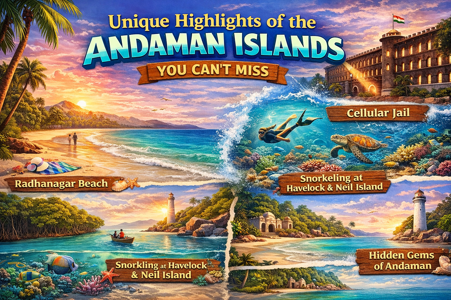 Unique Highlights of the Andaman Islands You Can’t Miss